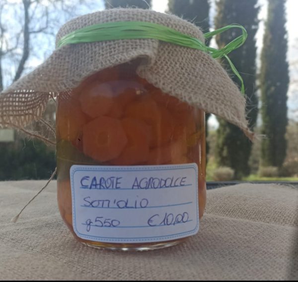 Carote in agrodolce